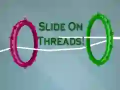 Spēle Slidināt pa pavedieniem! online Spēle Slidināt pa pavedieniem! online