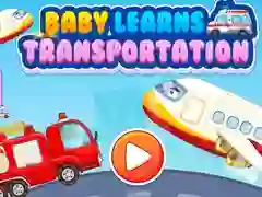 Spēle Bebīte māca transportu online Spēle Bebīte māca transportu online