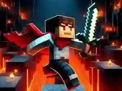 Spēle Mineblock Obby online