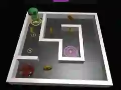 Spēle 3D Pāreja un Robots online