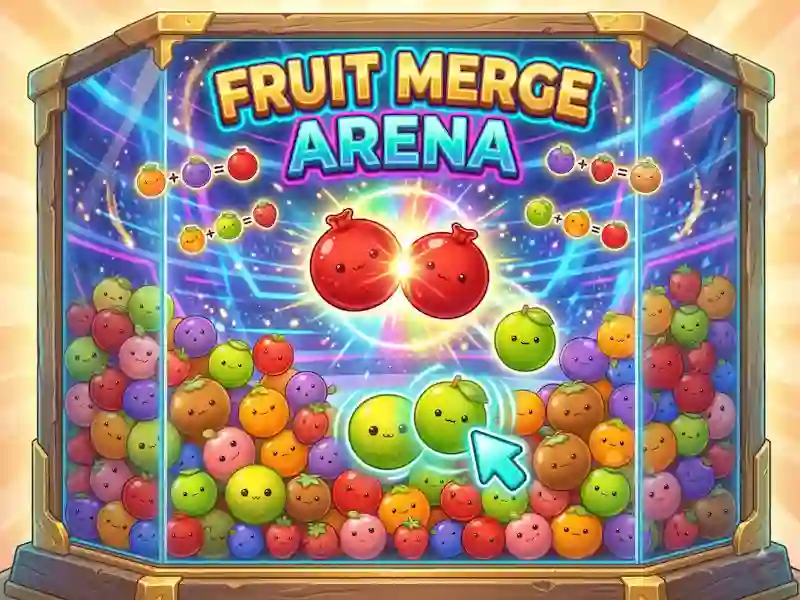 Spēle Fruit Merge Arena online