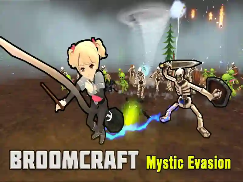 Spēle Broomcraft mistiska izvairīšanās online