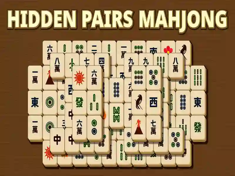 Spēle Slēptie pāri mahjong online