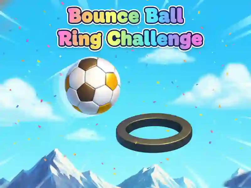 Spēle Izaicinājums Bounce Ball Ring online