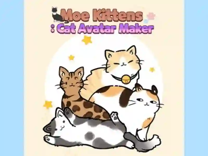 Spēle Moe Kittens: Cat Avatar Maker online