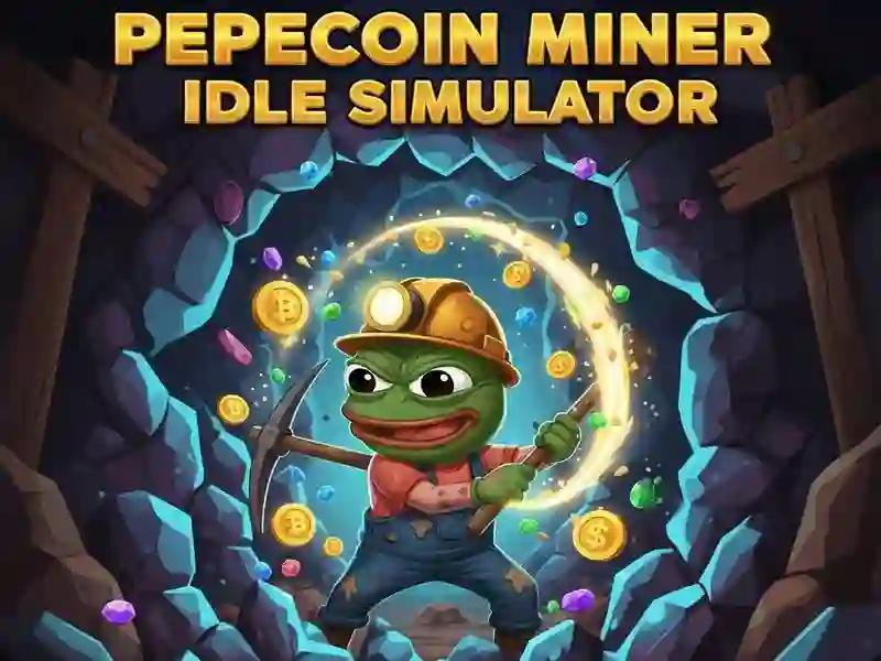Spēle Pepecoin Miner dīkstāves simulators online