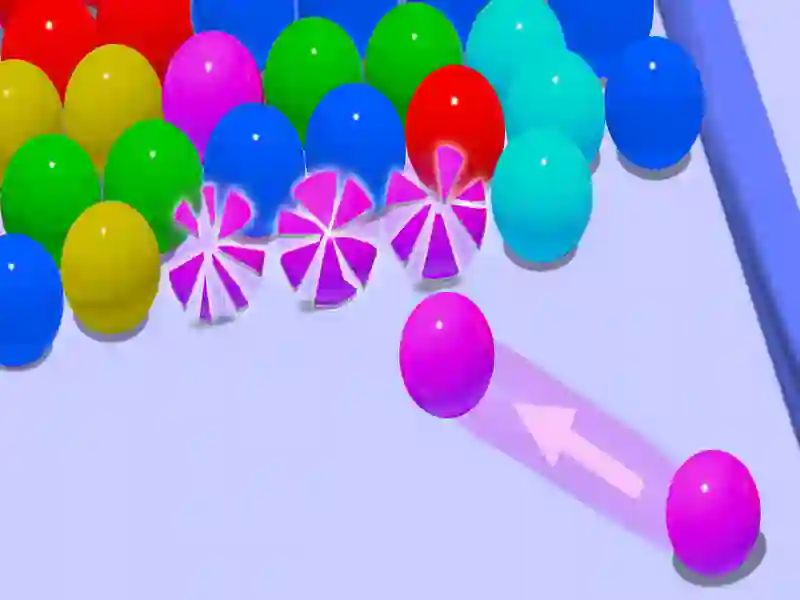 Spēle Burbuļu spēle 3d online