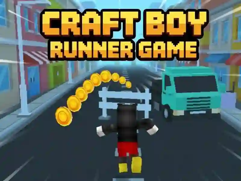 Spēle Craft Boy Runner spēle online Spēle Craft Boy Runner spēle online