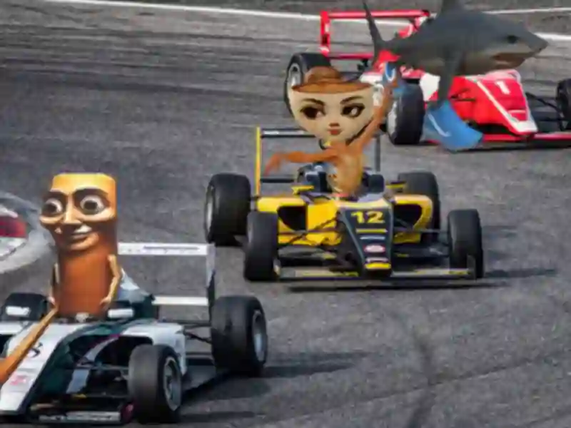 Spēle Brainrot Tung Tung Racing online