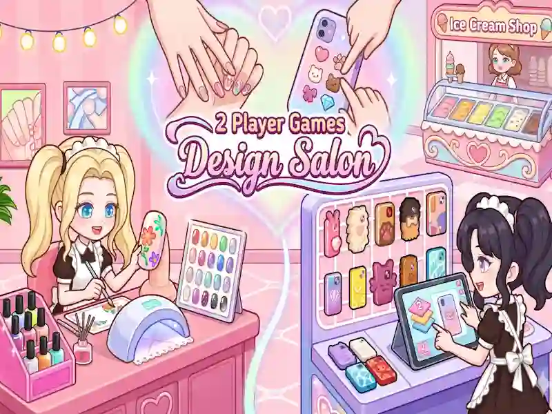 Spēle 2 Player Games Design Salon online