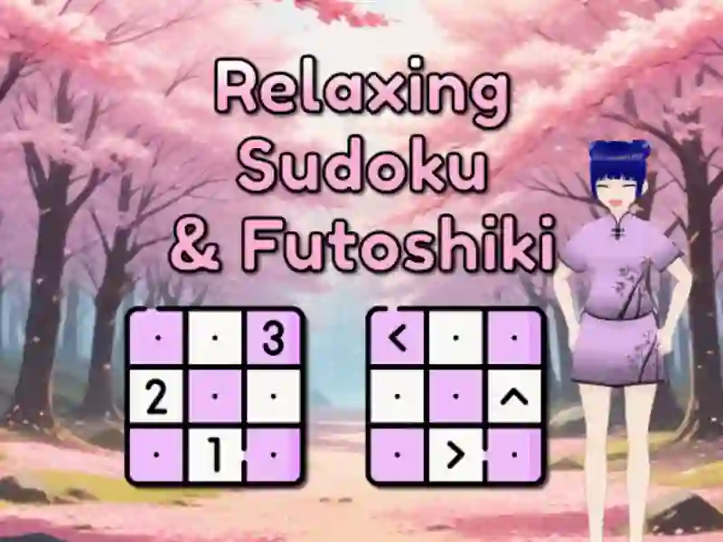 Spēle Relaksējoši Sudoku un Futushiki online
