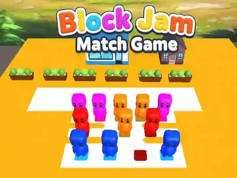Spēle Block Jam Match spēle online