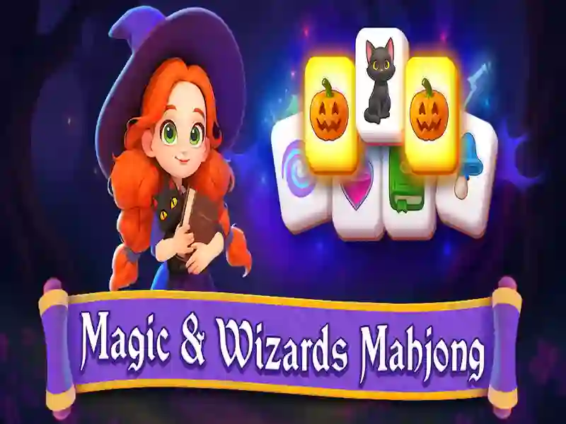 Spēle Maģija un burvju madžongs online