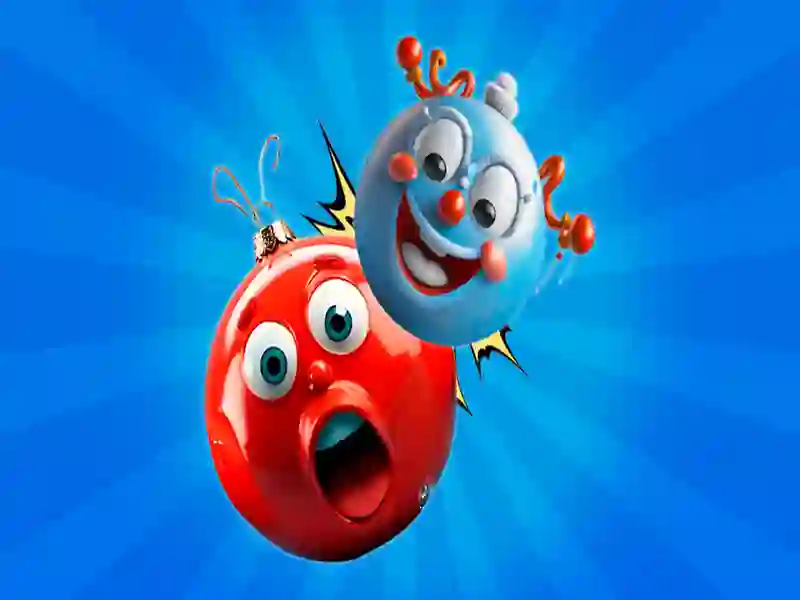 Spēle Apvienojiet bumbas Jaungada rotaļlietas 3D! online