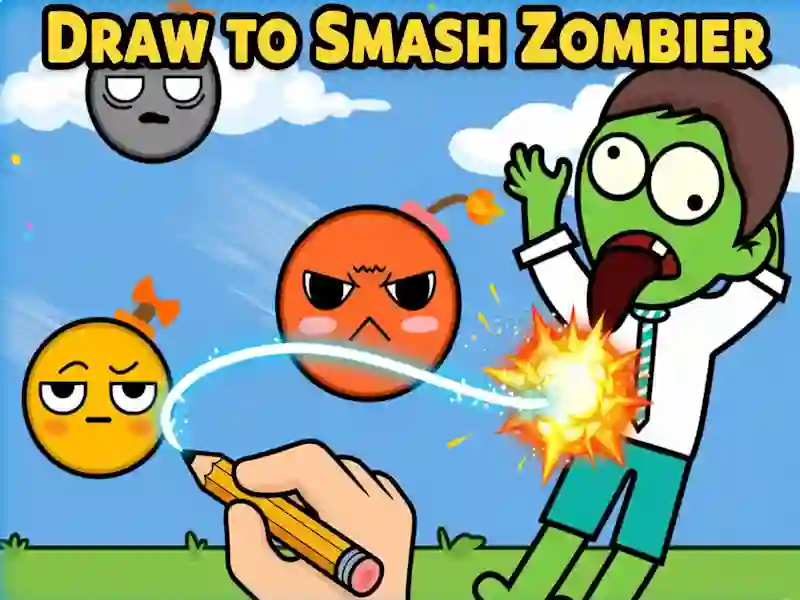 Spēle Draw To Smash Zombie online