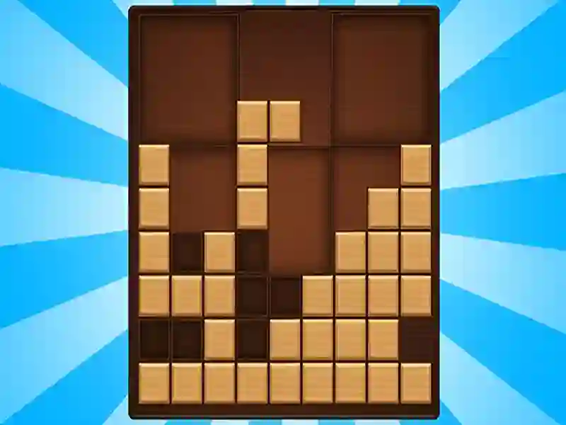 Spēle Kaudzes bloki savieno koka blokus! online