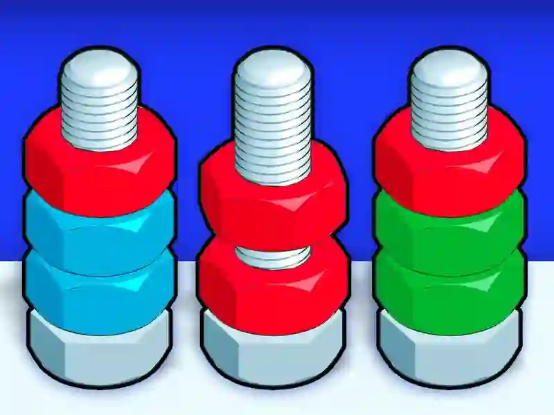 Spēle Uzgriežņi un skrūves šķiro online Spēle Uzgriežņi un skrūves šķiro online