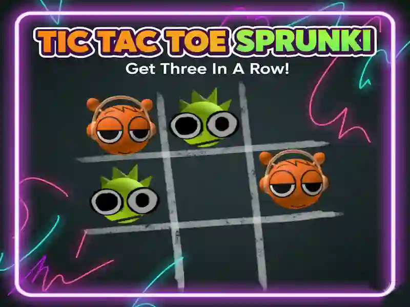 Spēle Tic Tac Toe Sprunki online
