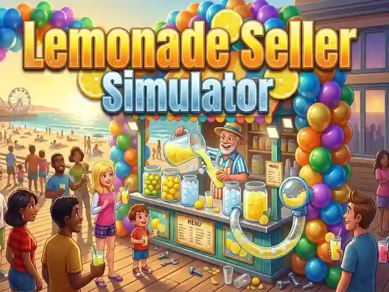 Spēle Limonādes pārdevēju simulators online
