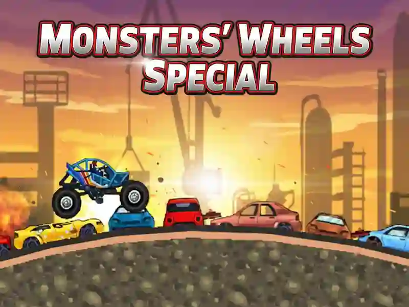 Spēle Monsters' Wheels Special online