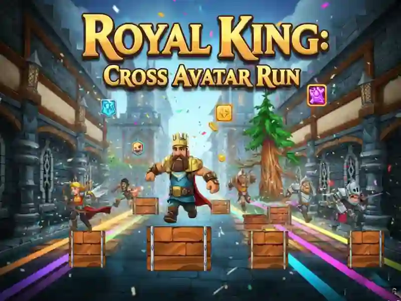 Spēle Karaliskais karalis: Cross Avatar Run online