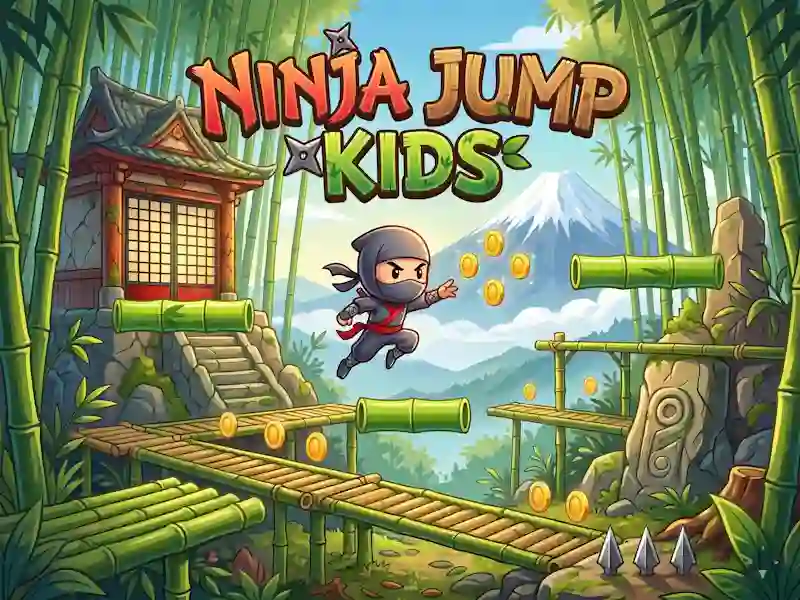 Spēle Ninja Jump Kids online
