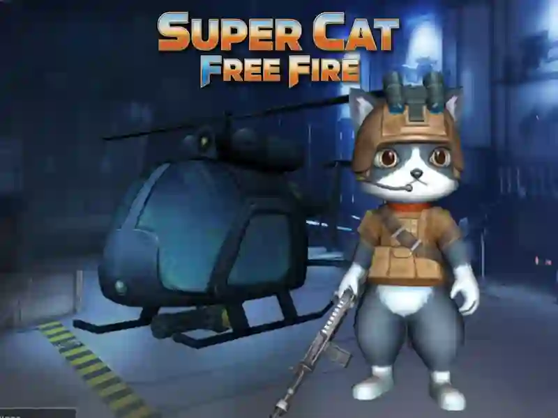 Spēle Super Cat Free Fire online