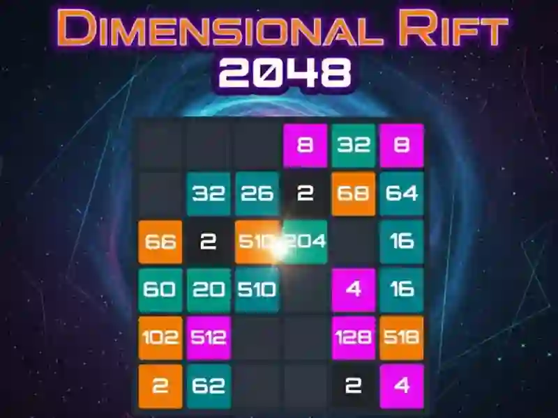 Spēle Dimensiju plaisa 2048 online