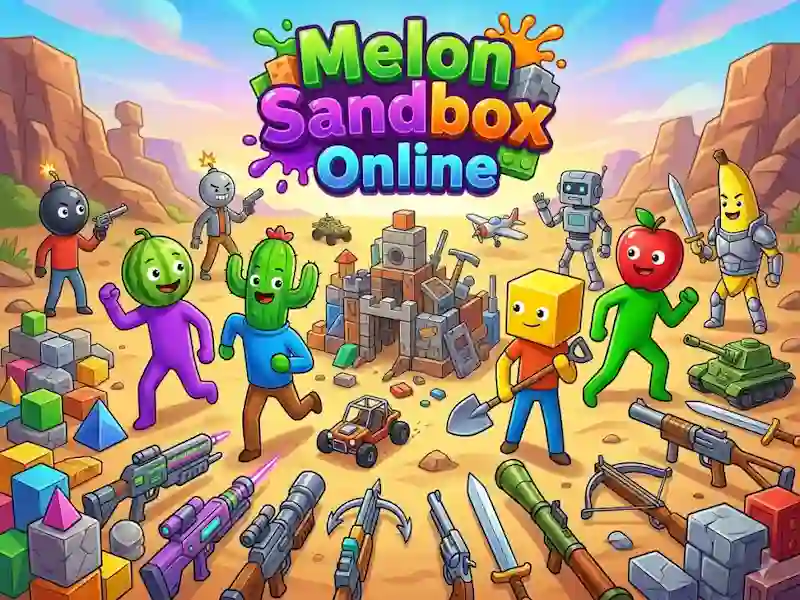 Spēle Melon Sandbox Online online