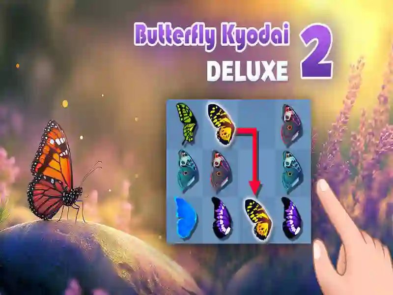 Spēle Butterfly Kyodai Deluxe 2 online