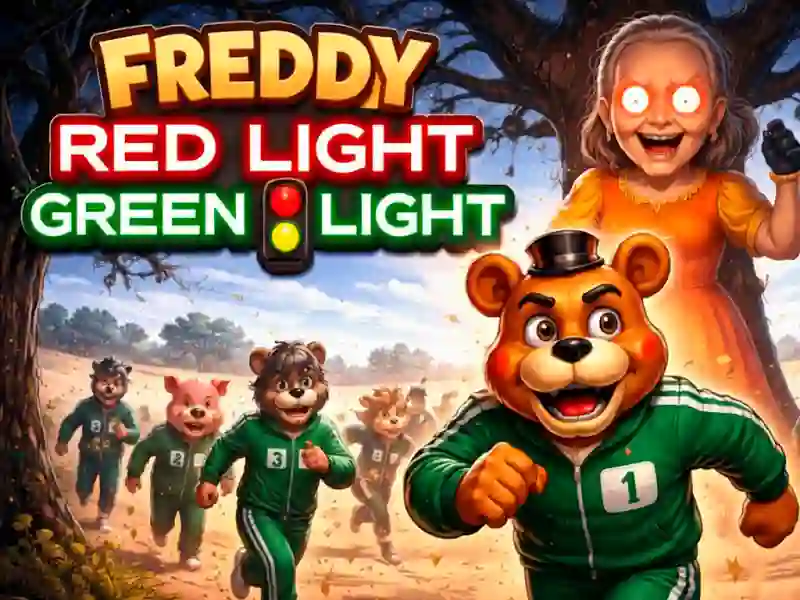Spēle Fredijs Red Light Green Light online