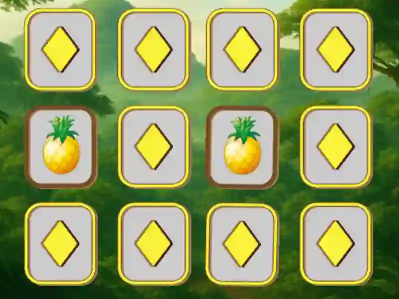 Spēle Augļu atmiņas ekstravaganca online