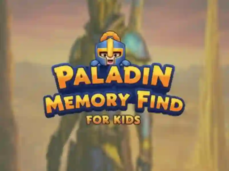 Spēle Paladin Memory Find bērniem online