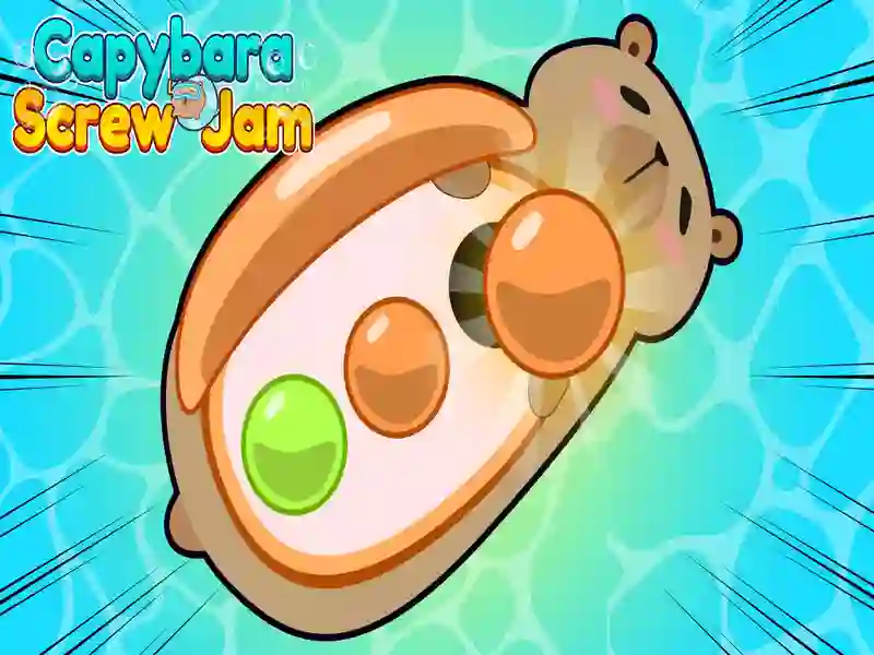 Spēle Capybara skrūvju ievārījums online Spēle Capybara skrūvju ievārījums online