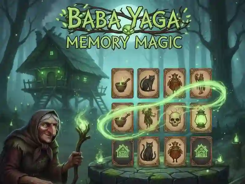 Spēle Baba Yaga atmiņas maģija online