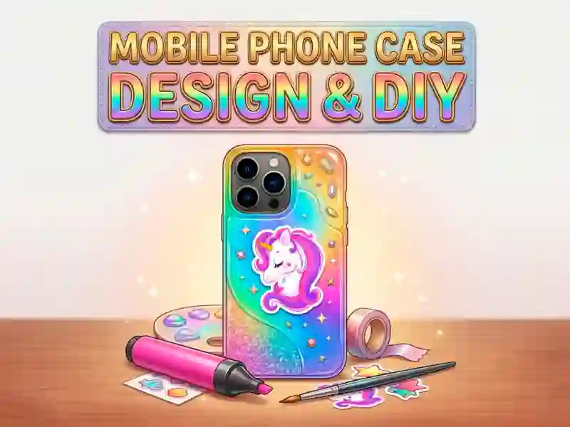 Spēle Mobile Phone Case Design & DIY online