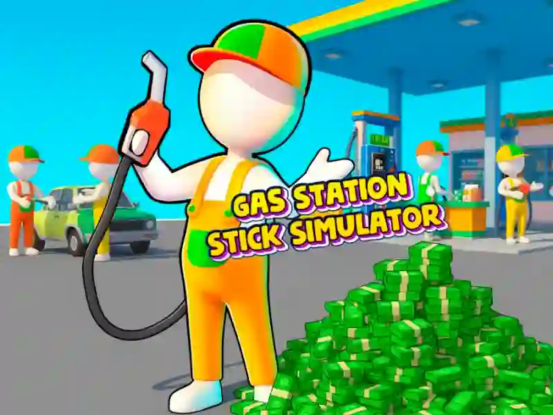 Spēle Degvielas uzpildes stacija — Stick Simulator online