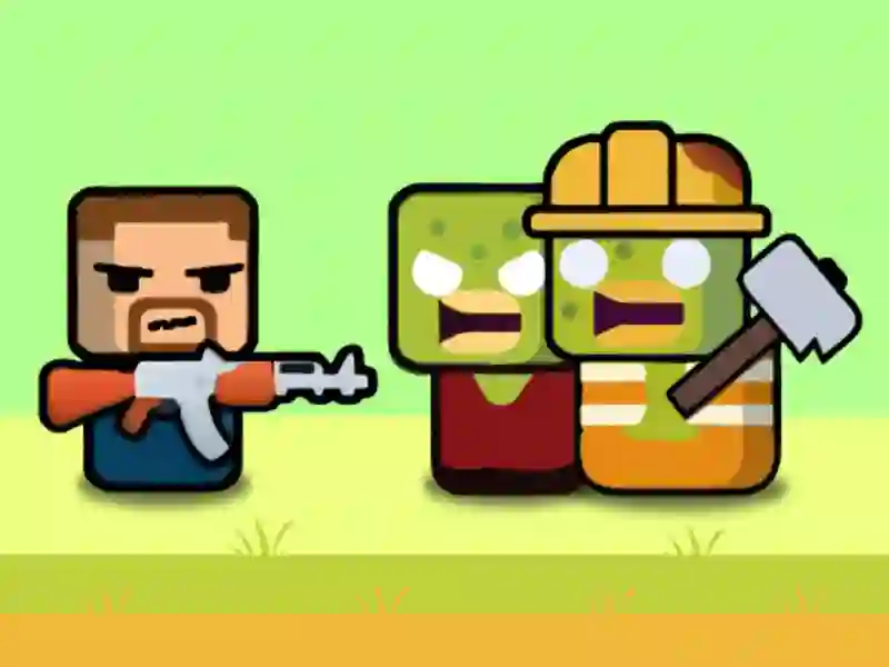 Spēle Zombiju orda: veidojiet un izdzīvojiet online Spēle Zombiju orda: veidojiet un izdzīvojiet online