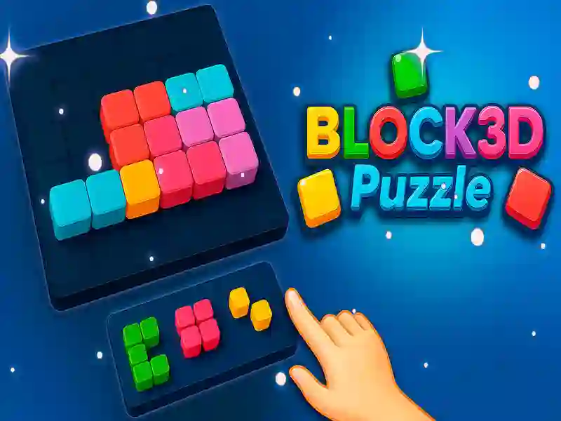 Spēle Bloķēt mīklu 3d online