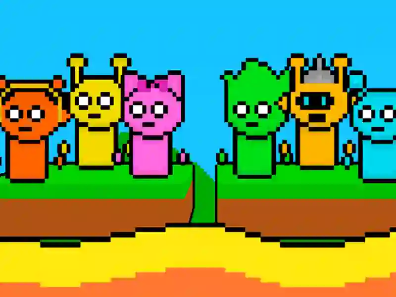 Spēle Sprunki lava Escape 2player online Spēle Sprunki lava Escape 2player online