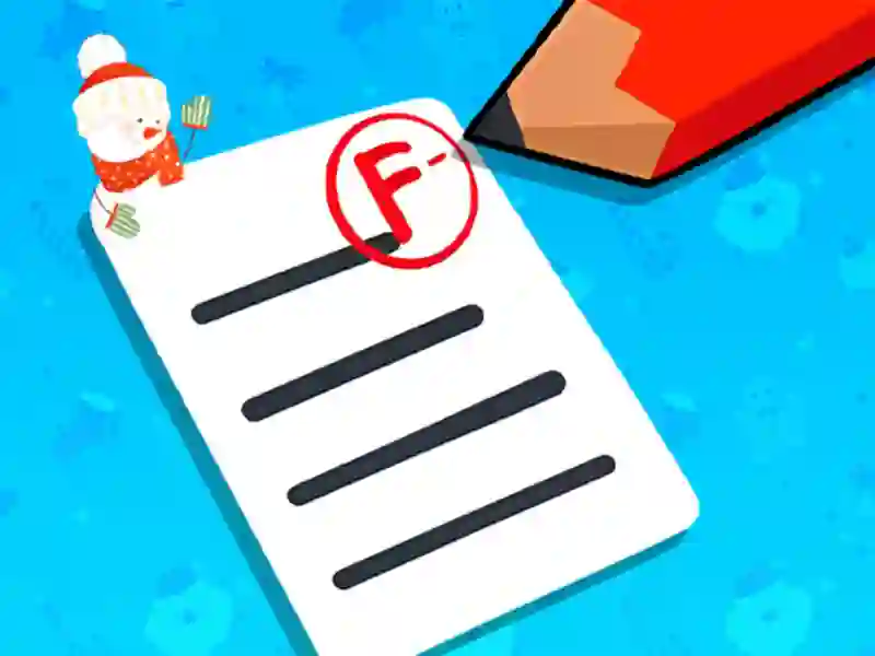 Spēle Skolotāju simulatora Ziemassvētku eksāmens online