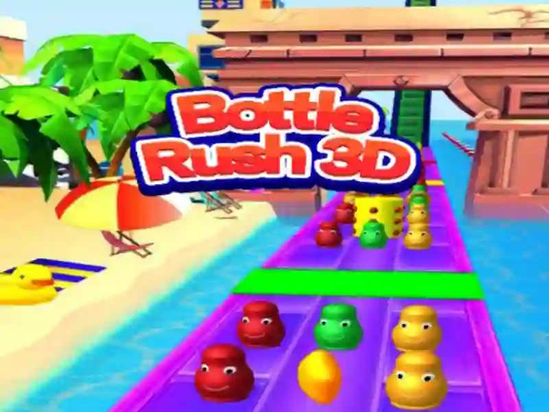 Spēle Bottle Rush 3D online Spēle Bottle Rush 3D online