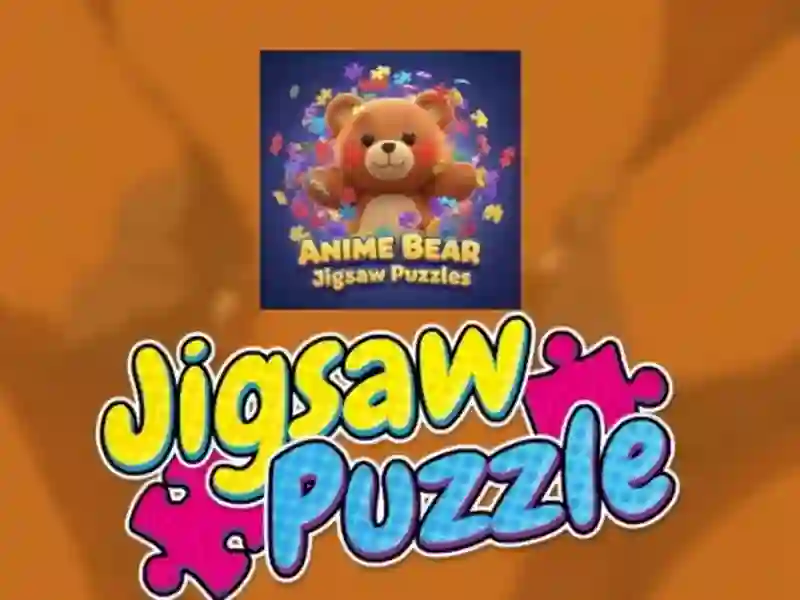 Spēle Anime Bear finierzāģa puzles online