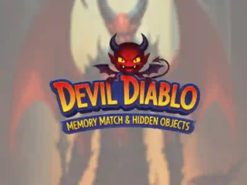Spēle Devil Diablo Memory Match & Hidden Objects online