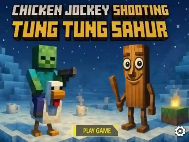 Spēle Vistas žokejs šaušana Tung Tung Sahur online Spēle Vistas žokejs šaušana Tung Tung Sahur online