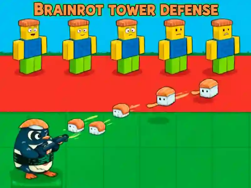 Spēle Brainrot Tower Defense online