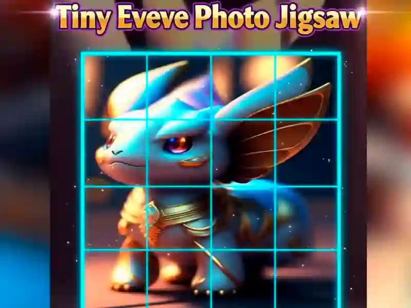 Spēle Tiny Eevee Photo Jigsaw online