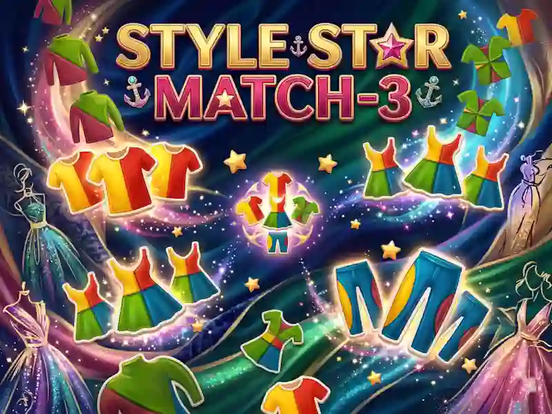 Spēle Style Star Match-3 online