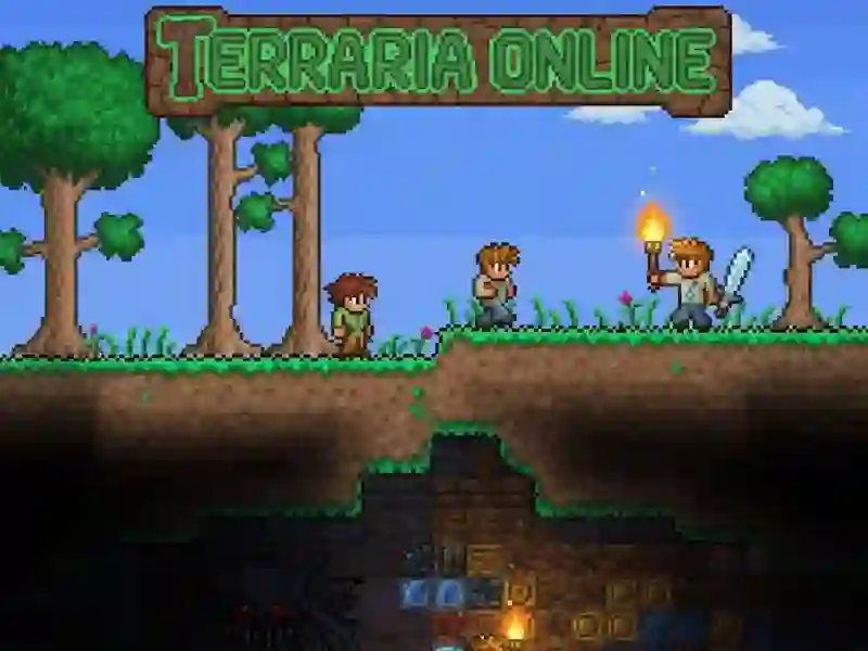 Spēle Terraria tiešsaistē online