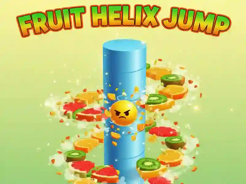 Spēle Fruit Helix Jump online